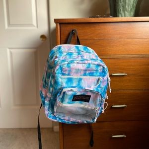 Tie Dye Backpack with tones of zippers and space!!
